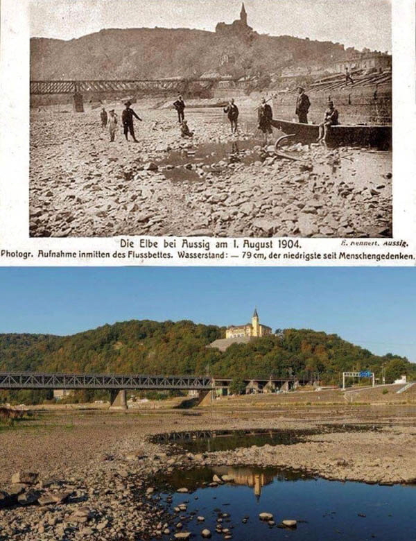 2018.08.17_Aussig_Trockensommer_1904 _und_2018_1